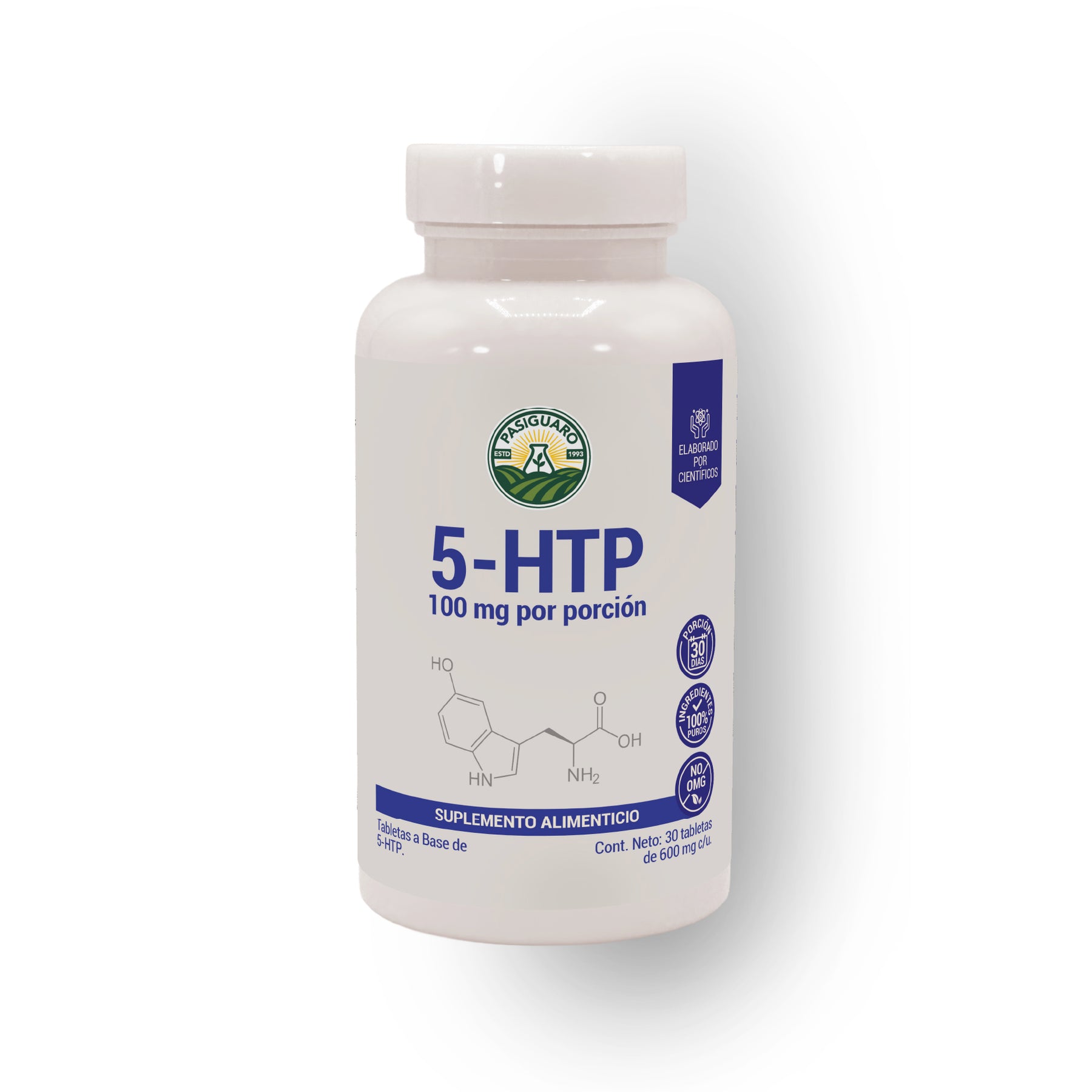 5-HTP 30 Tabletas 600 mg