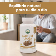 Aceite De Linaza 60 Cápsulas 1000 Mg