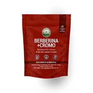 Berberina + Cromo 120 cápsulas