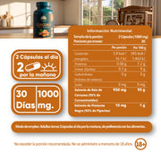 Cúrcuma 60 Cápsulas 500 mg