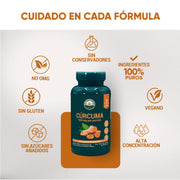 Cúrcuma 60 Cápsulas 500 mg