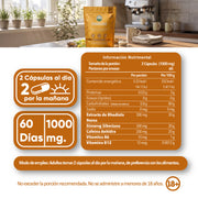 Enercore 120 cápsulas 500 mg