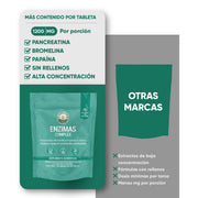 Enzimas Complex 120 Tabletas 600 Mg