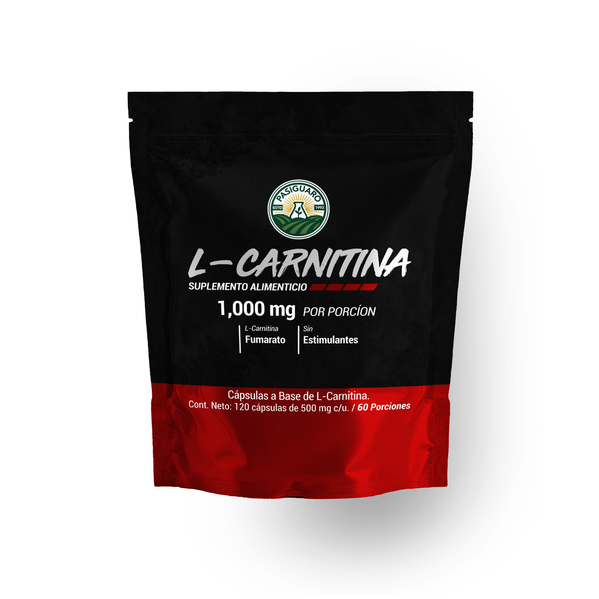 L-Carnitina 120 cápsulas 500 mg