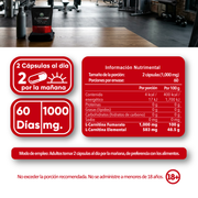 L-Carnitina 120 cápsulas 500 mg