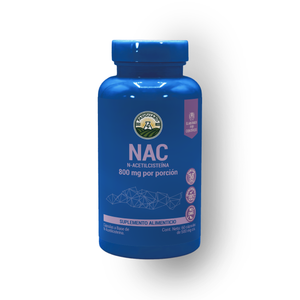 NAC N-Acetilcisteína 60 Cápsulas 500 mg