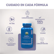 NAD+ 30 cápsulas 500 mg c/u