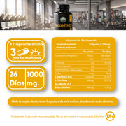 Óxido Nítrico 80 cápsulas 700 mg