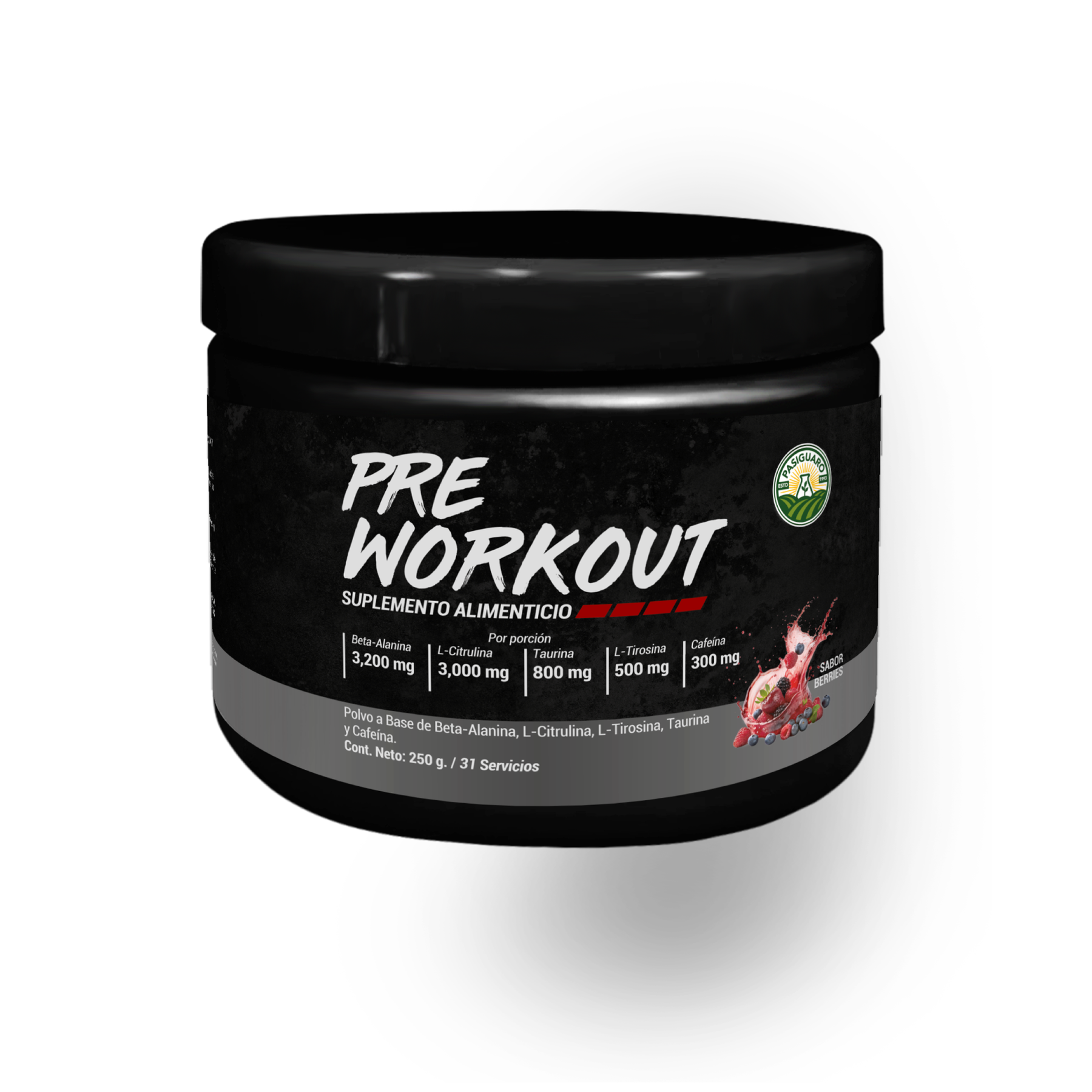 Pre Workout 250 g / 31 tomas