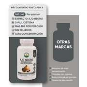 Ajo Negro Fermentado 60 Cápsulas 550 Mg