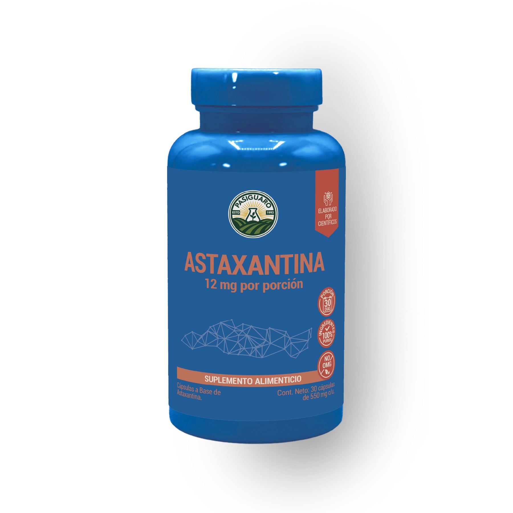 Astaxantina 30 Cápsulas 550 mg
