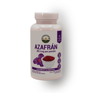 Azafrán 60 Cápsulas 450 Mg