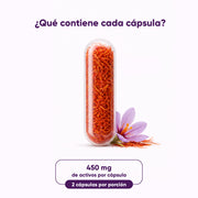 Azafrán 60 Cápsulas 450 Mg
