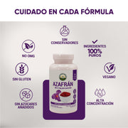 Azafrán 60 Cápsulas 450 Mg