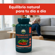 Berberina HCL 97% 60 Cápsulas 500 Mg