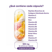 Biotina Complex  60 Cápsulas 500 Mg