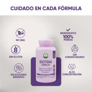 Biotina Complex  60 Cápsulas 500 Mg