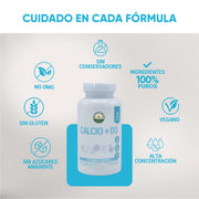 Calcio + D3 60 Tabletas 1200 Mg