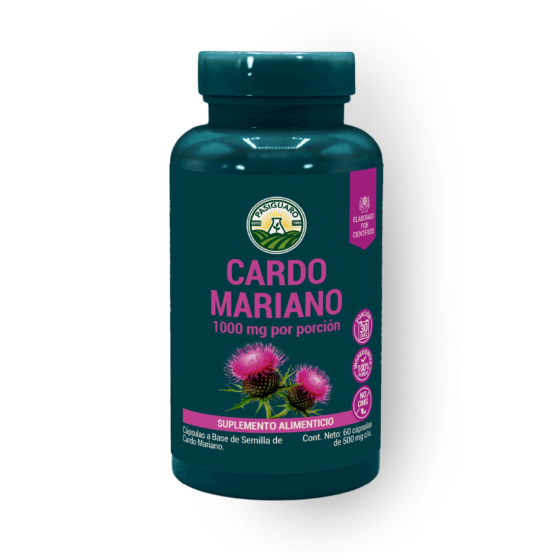 Cardo Mariano 60 Caps de 500 mg