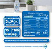 Citrato De Magnesio 60 Cápsulas 650 Mg