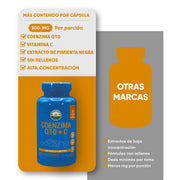 Coenzima Q10 + C, 30 Cápsulas 500 mg