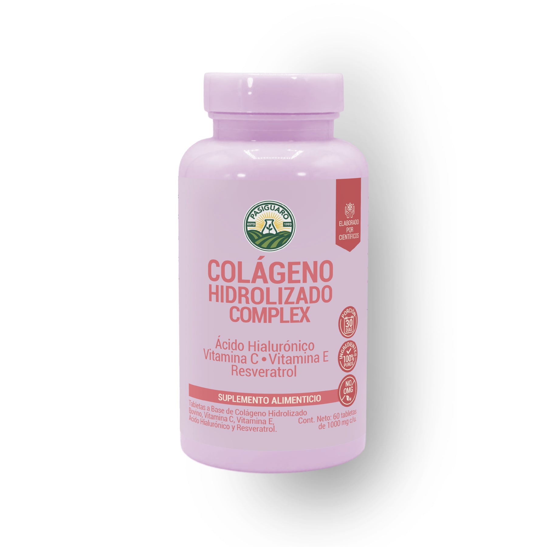 Colágeno Hidrolizado Complex 60 Tabletas 1000 Mg