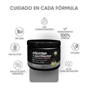 Creatina con Electrolitos sabor Limonada Rosa 300g