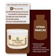 Crema para café con colágeno 200 g