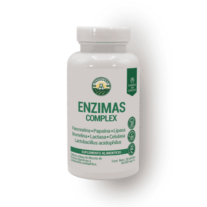 Enzimas Complex 30 Tabletas 600 Mg