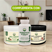 Espirulina Orgánica 60 Tabletas 600 Mg