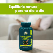 Espirulina Orgánica 60 Tabletas 600 Mg