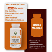 Fster Lpo 30 cápsulas de 500mg