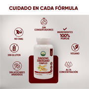 Ginseng Siberiano Complex  30 Cápsulas 450 Mg