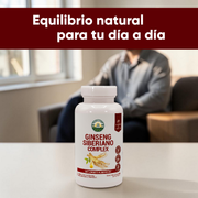 Ginseng Siberiano Complex  30 Cápsulas 450 Mg