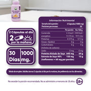 Isoflavonas de soya 60 capsulas de 500mg
