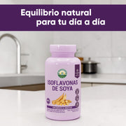 Isoflavonas de soya 60 capsulas de 500mg