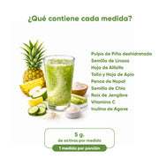 Jugo Verde sabor piña 150g