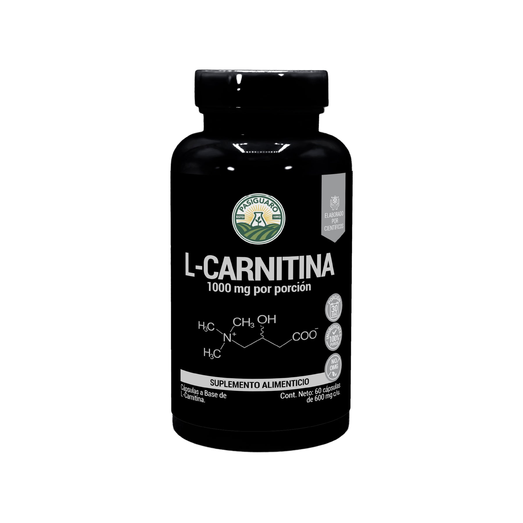 L-Carnitina 60 cápsulas 600 mg
