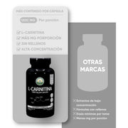 L-Carnitina 60 cápsulas 600 mg