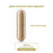 Maca Negra 60 cápsulas 510 mg