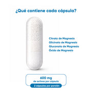 Magnesio Complex 60 Tabletas 600 Mg