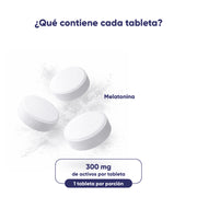Melatonina 5mg 30 tabletas de 300mg