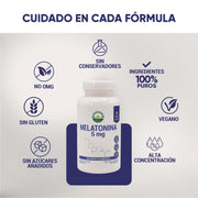 Melatonina 5mg 30 tabletas de 300mg
