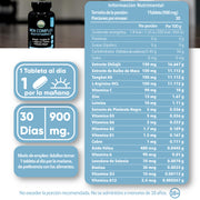 Men Complex Multivitamínico 30 Tabletas 900 Mg