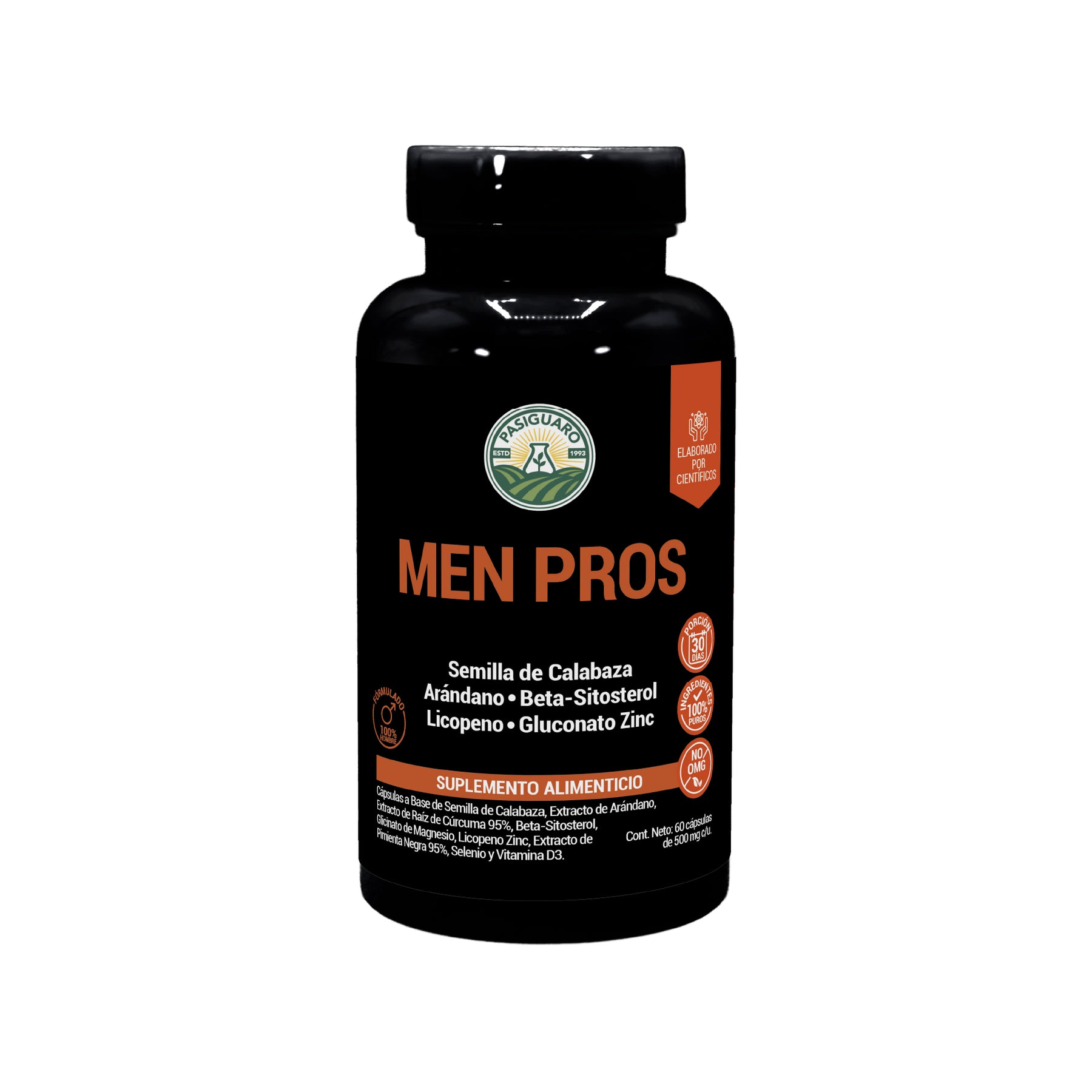 Men Pros 60 capsulas de 500 mg