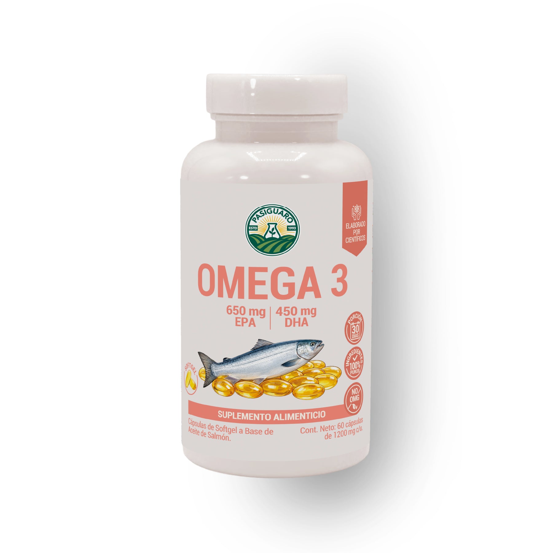 Omega 3 de Salmón 60 caps