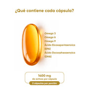 Omega 3 - 6 -9  de Salmón 60 caps