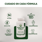 Probióticos  30 Cápsulas 500 Mg