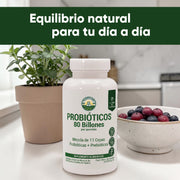 Probióticos  30 Cápsulas 500 Mg