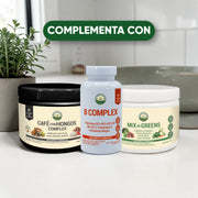 Pre + Pro + Postbióticos  60 Cápsulas 500 Mg